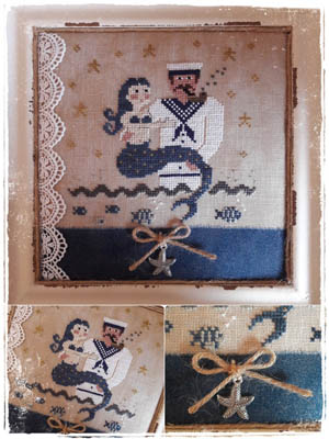 Mermaid And Sailor (starfish charm included)
